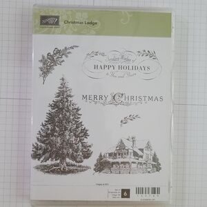 Stampin' Up! - Christmas Lodge - Good Condition